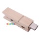 USB Flash Drive 128MB to 64GB Clothes Stand Thumb Stick Wooden